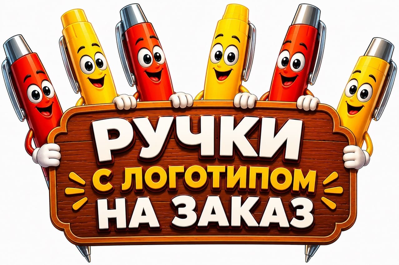 ручки с логотипом на заказ